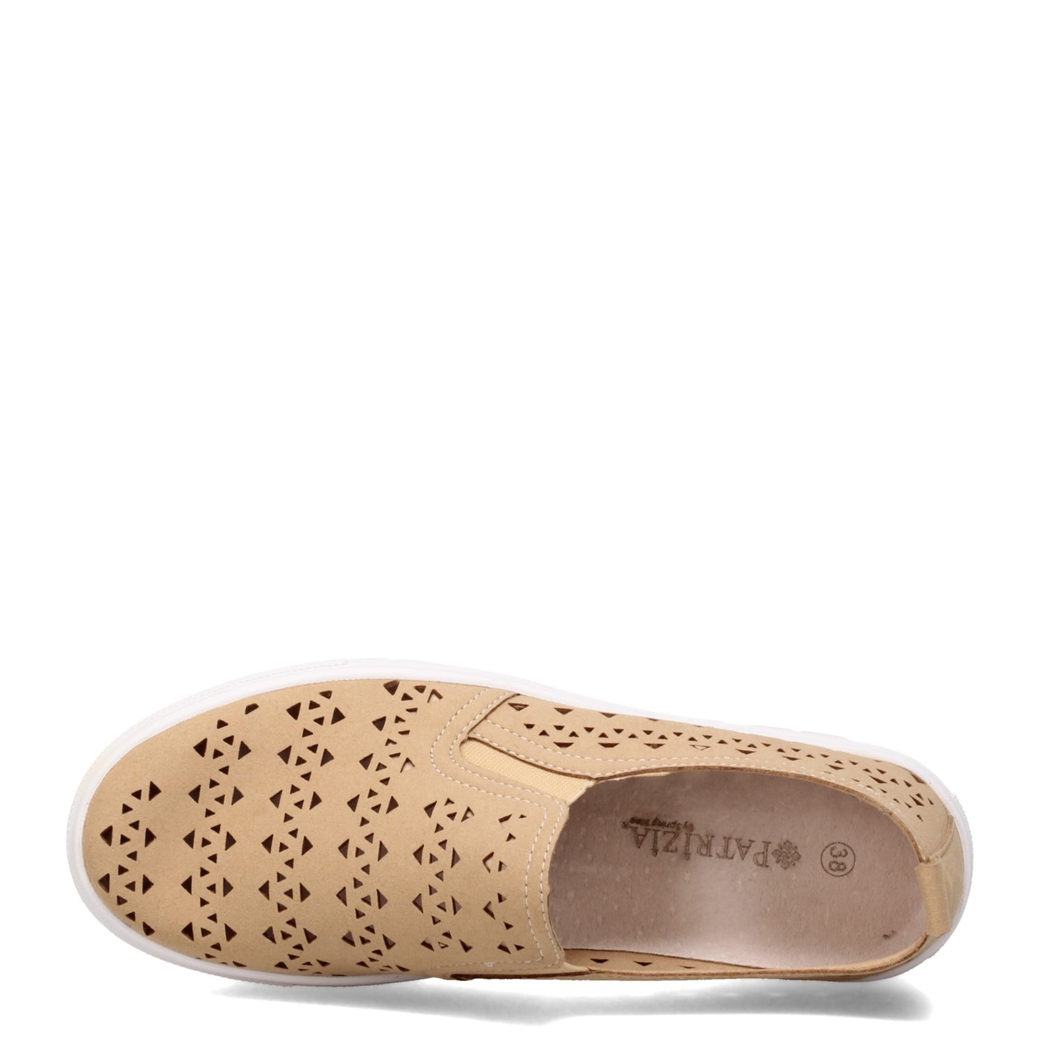 Peltz Shoes  Women's Patrizia Angelita Slip-On Tan 924509-TN