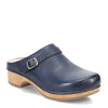 Peltz Shoes  Women's Dansko Berry Clog Navy 9421-541600