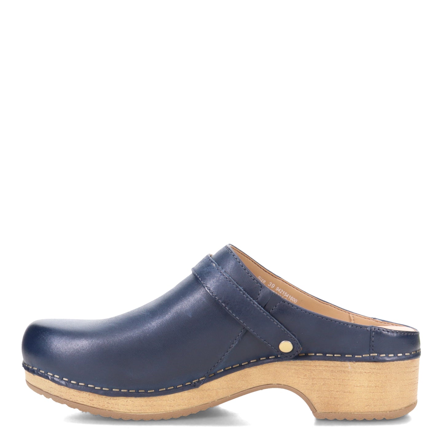 Peltz Shoes  Women's Dansko Berry Clog Navy 9421-541600