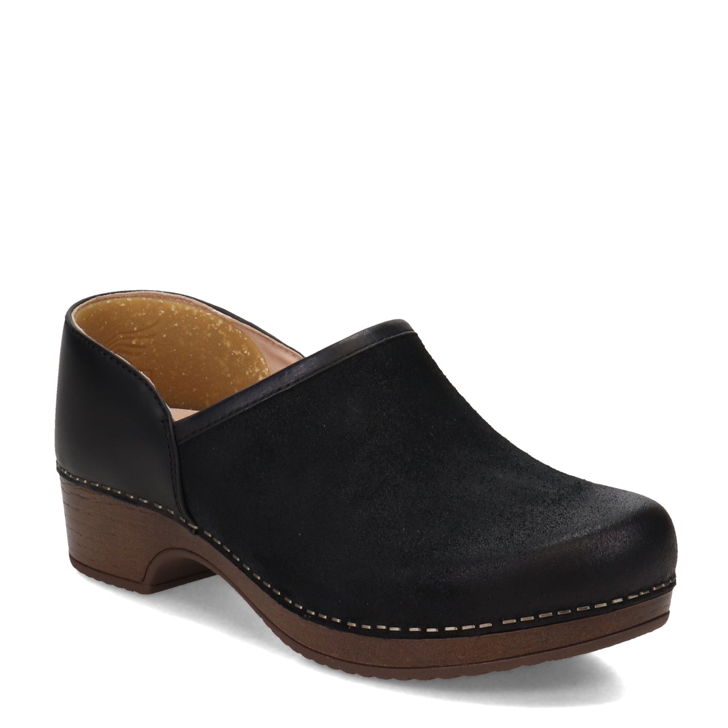 Peltz Shoes  Women's Dansko Brenna Clog Black 9431-477800