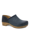 Peltz Shoes  Women's Dansko Brenna Clog navy 9431-751600