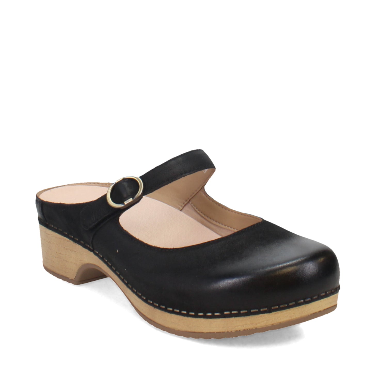Peltz Shoes  Women's Dansko Bria Clog Black 9435-101600