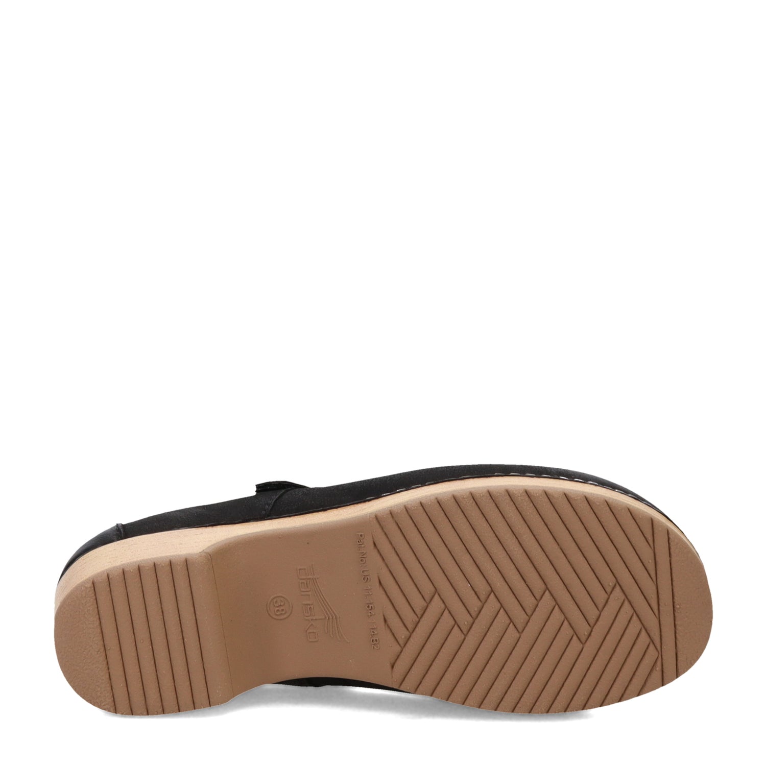 Peltz Shoes  Women's Dansko Bria Clog Black 9435-101600