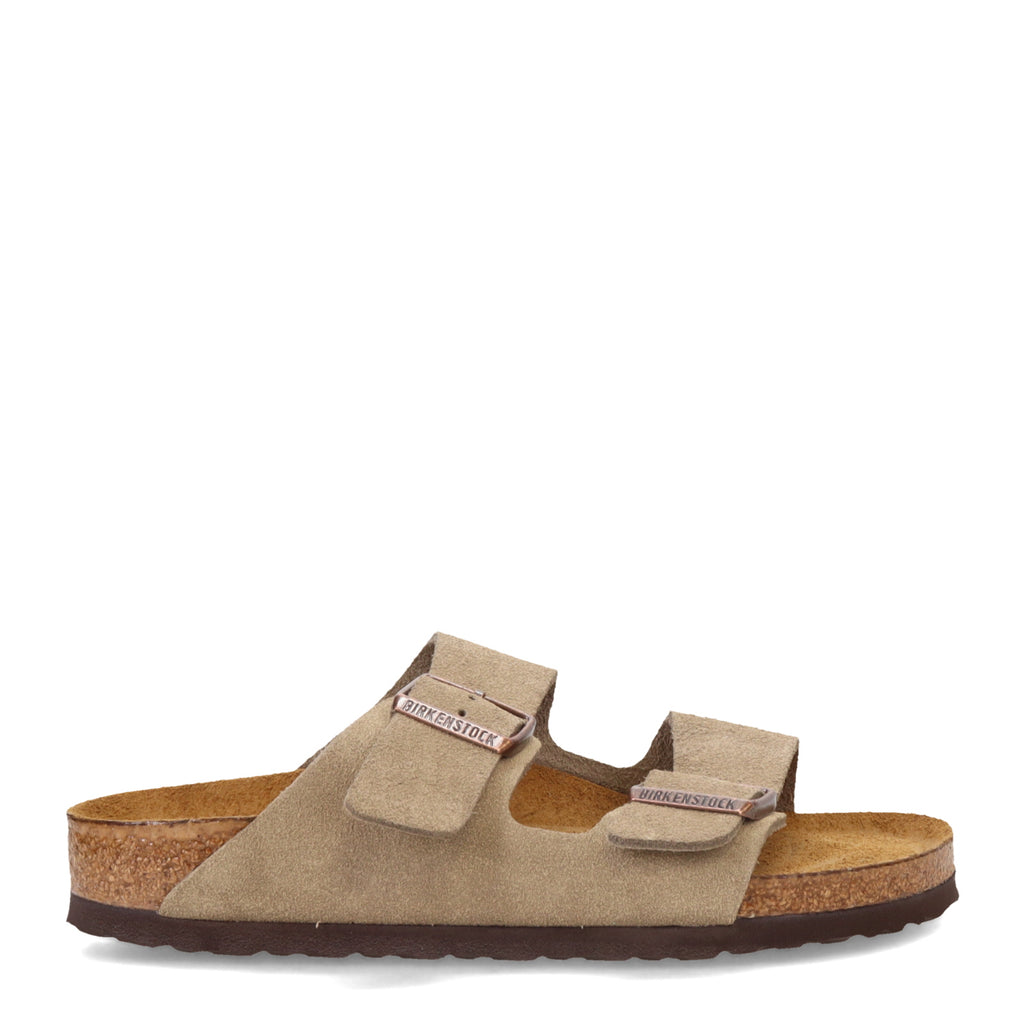 Women's Birkenstock Arizona Soft Footbed Sandal - Narrow Fit TAUPE 95130 3 N