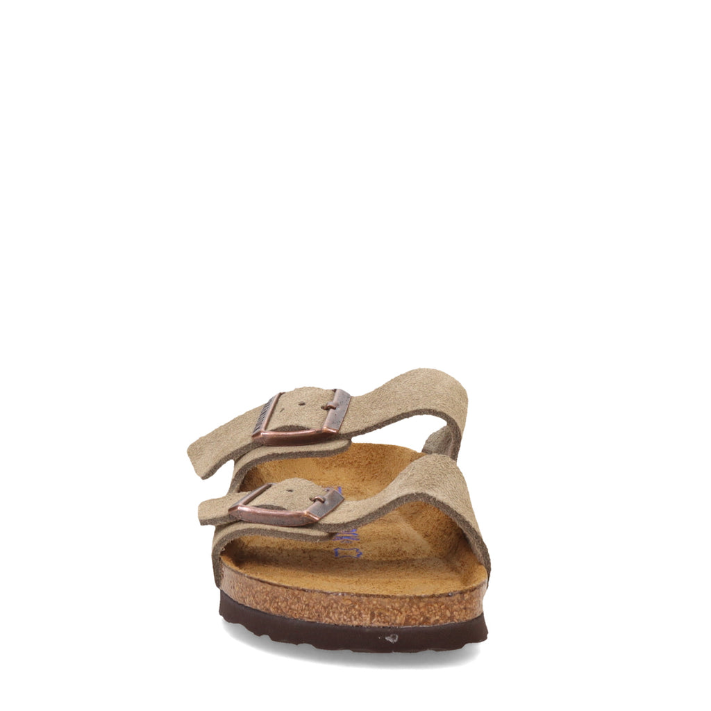 Women's Birkenstock Arizona Soft Footbed Sandal - Narrow Fit TAUPE 95130 3 N