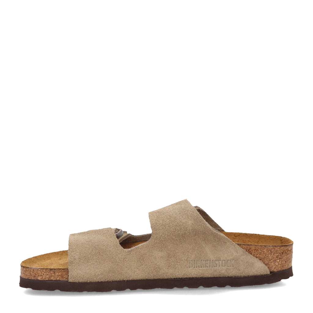 Women's Birkenstock Arizona Soft Footbed Sandal - Narrow Fit TAUPE 95130 3 N
