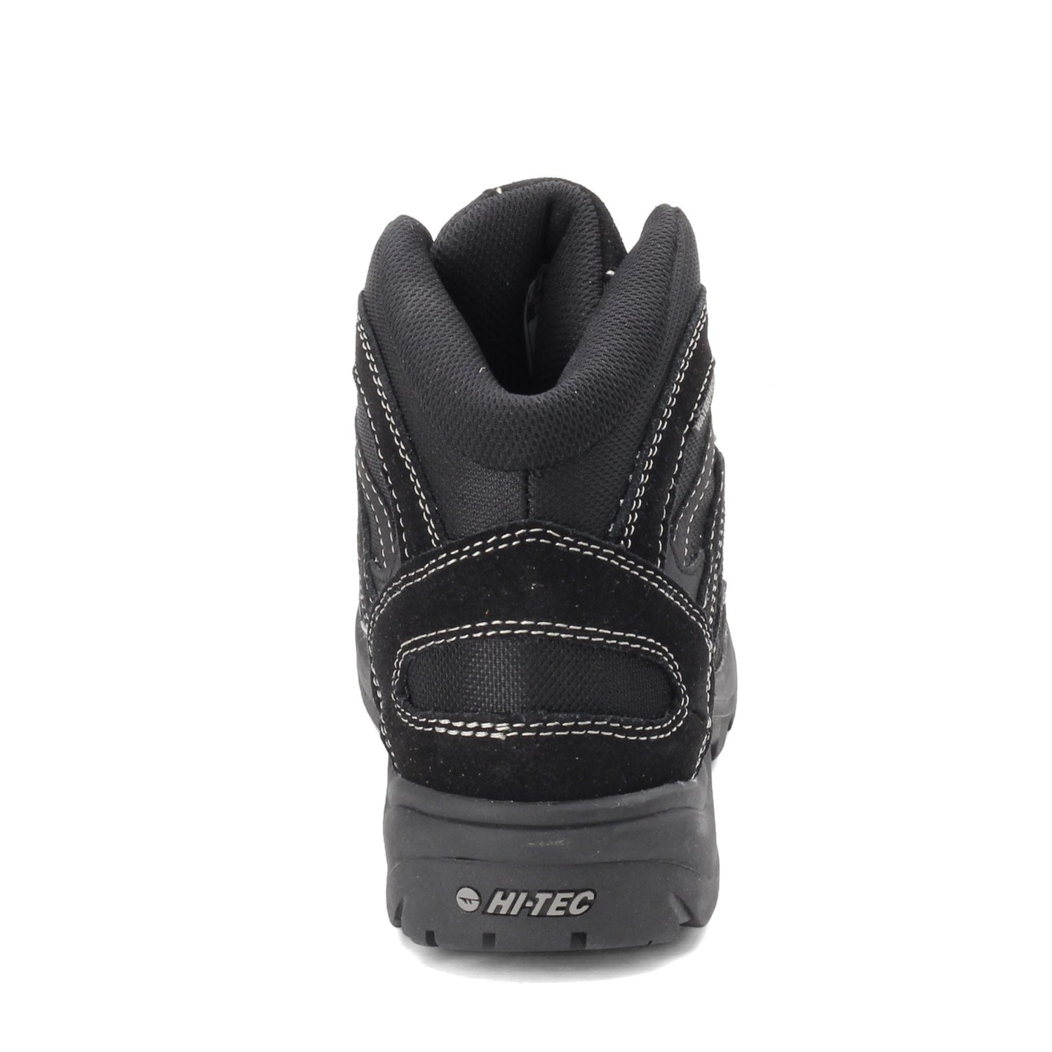 Peltz Shoes  Men's Hi Tec Bandera Mid Waterproof Boot BLACK 9527