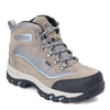 Peltz Shoes  Women's Hi Tec Skamania Waterproof Hiking Shoe GREY BLUE 9537