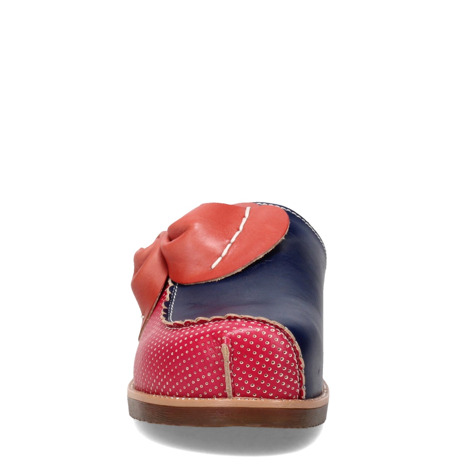 Peltz Shoes  Women's L'Artiste by Spring Step Tricolor Slip-On Pink Multi 955009-PKM