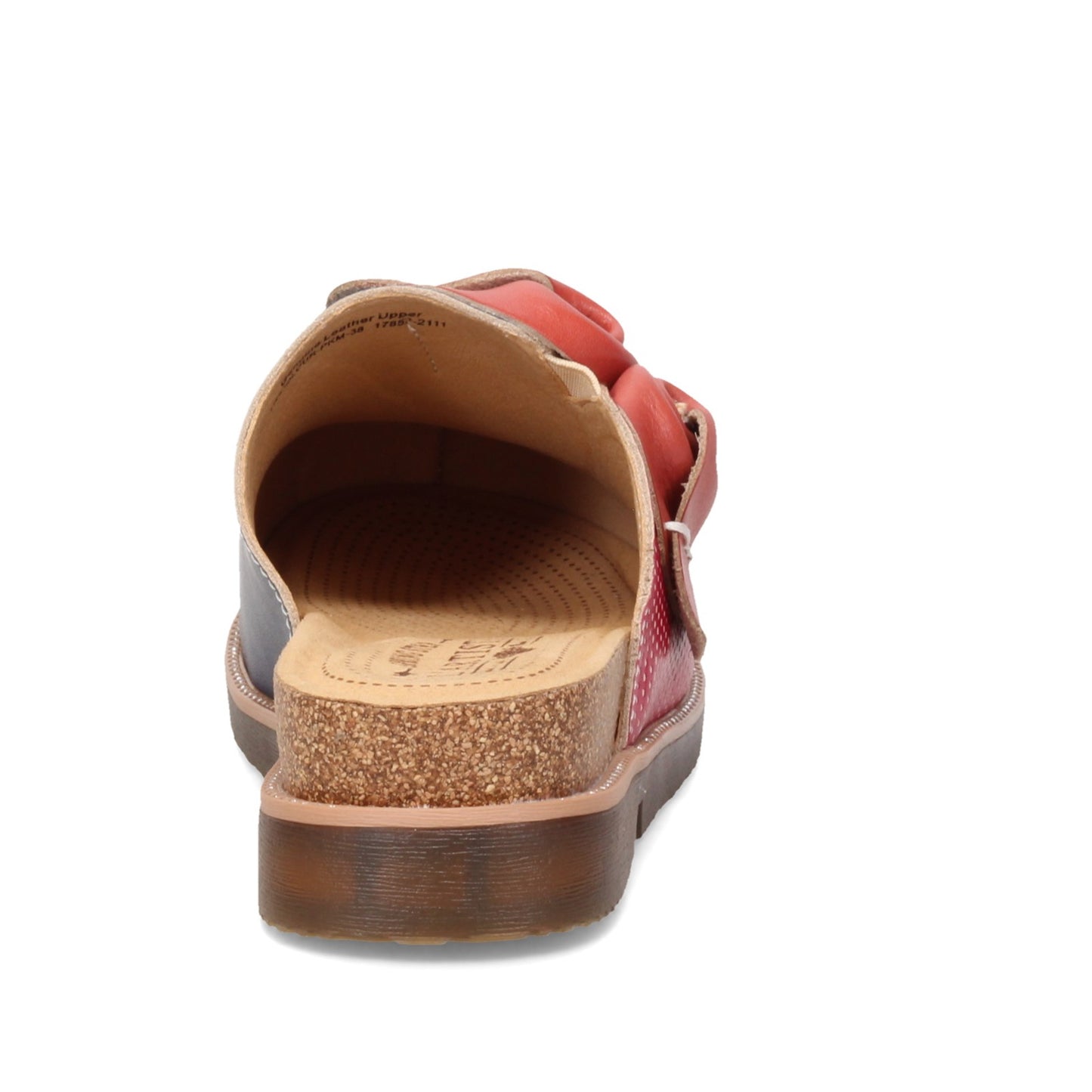Peltz Shoes  Women's L'Artiste by Spring Step Tricolor Slip-On Pink Multi 955009-PKM