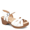 Peltz Shoes  Women's Dansko Season Sandal White 9849-012200