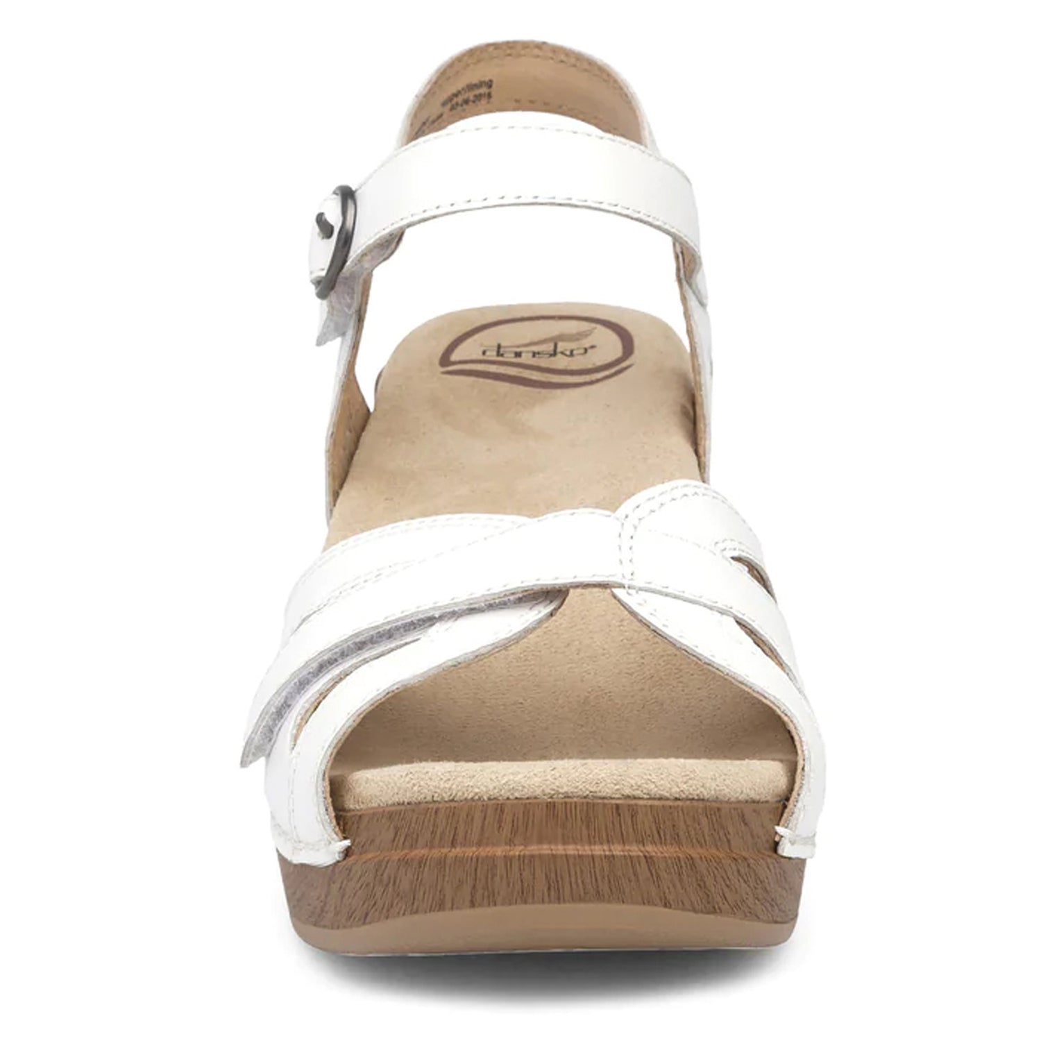 Peltz Shoes  Women's Dansko Season Sandal White 9849-012200