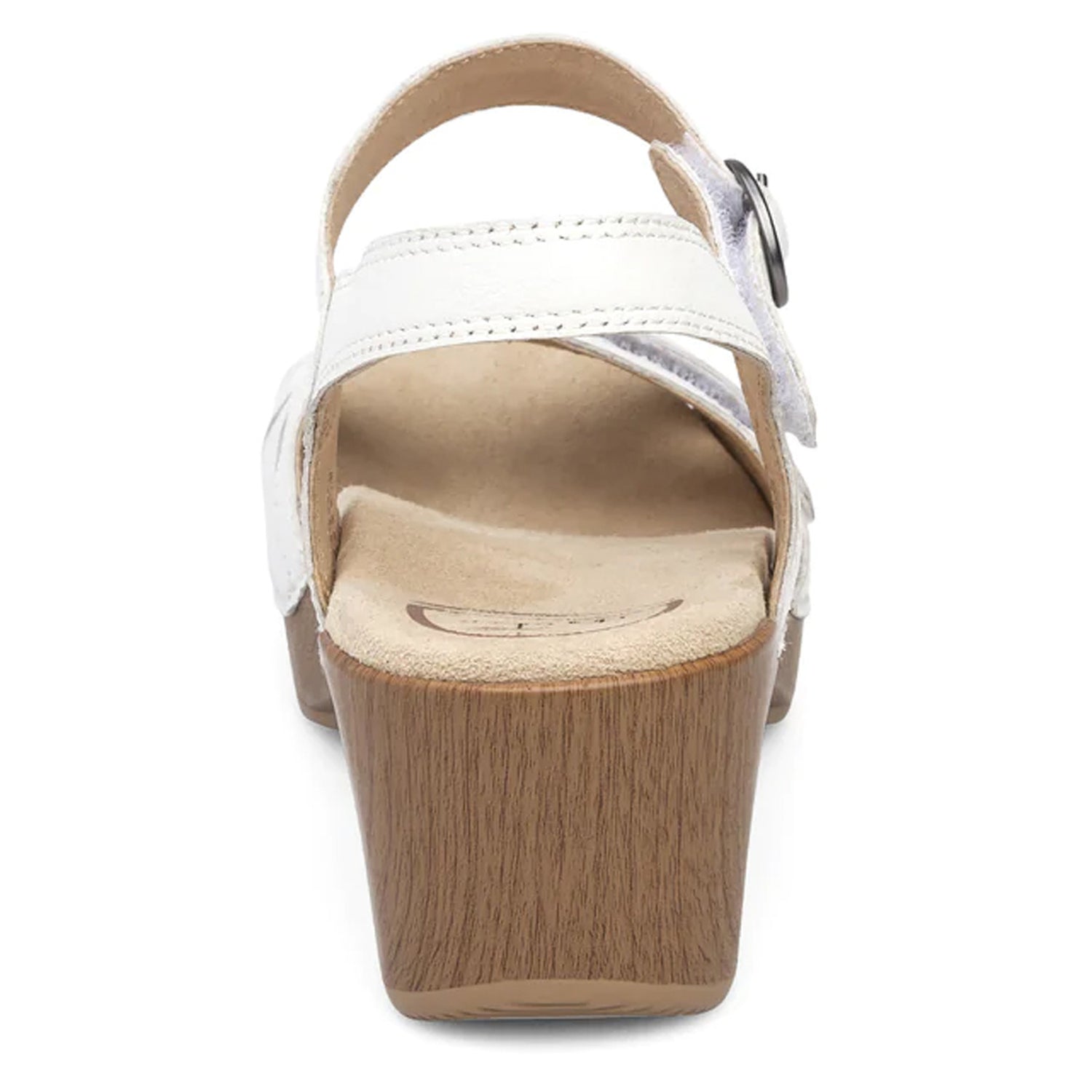 Peltz Shoes  Women's Dansko Season Sandal White 9849-012200