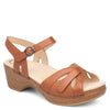 Peltz Shoes  Women's Dansko Season Sandal Camel 9849-982200