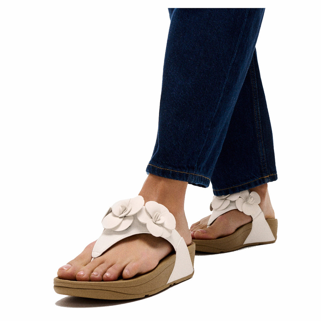 Women's FitFlop, Lulu Flower Thong Sandal