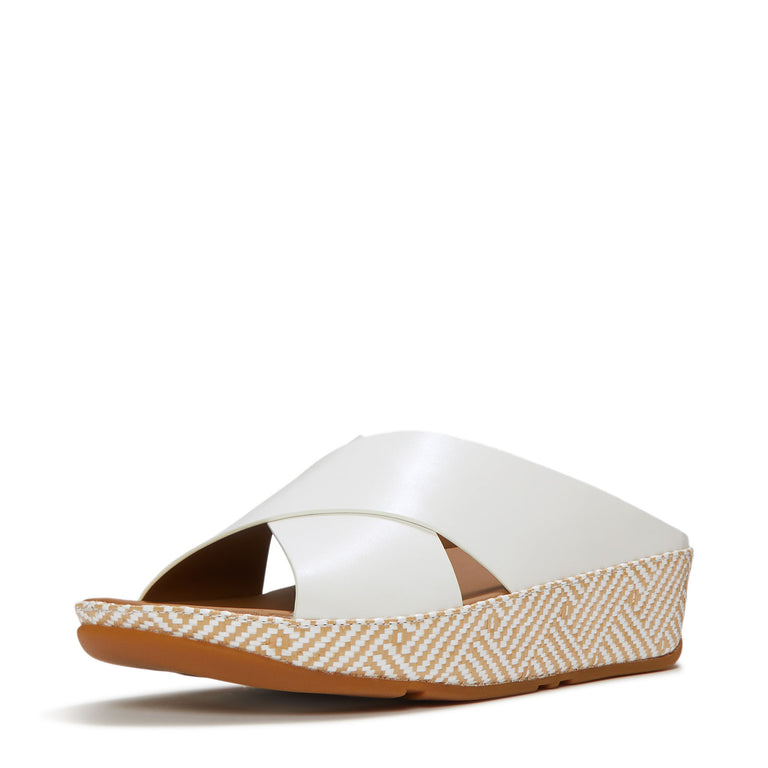 Women's FitFlop, Lulu Lux Weave Slide Sandal