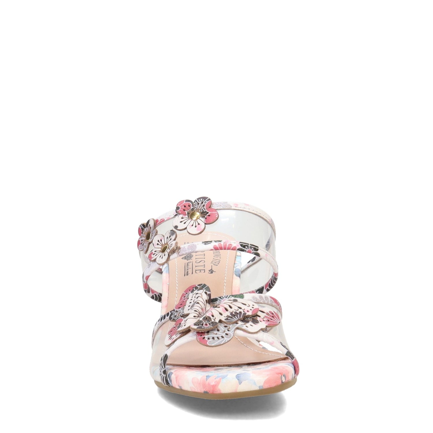 Peltz Shoes  Women's L'Artiste by Spring Step Adored Sandal Pink Multi ADORED-PKM
