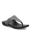 Peltz Shoes  Women's Aetrex Rita Sandal OREO AE870