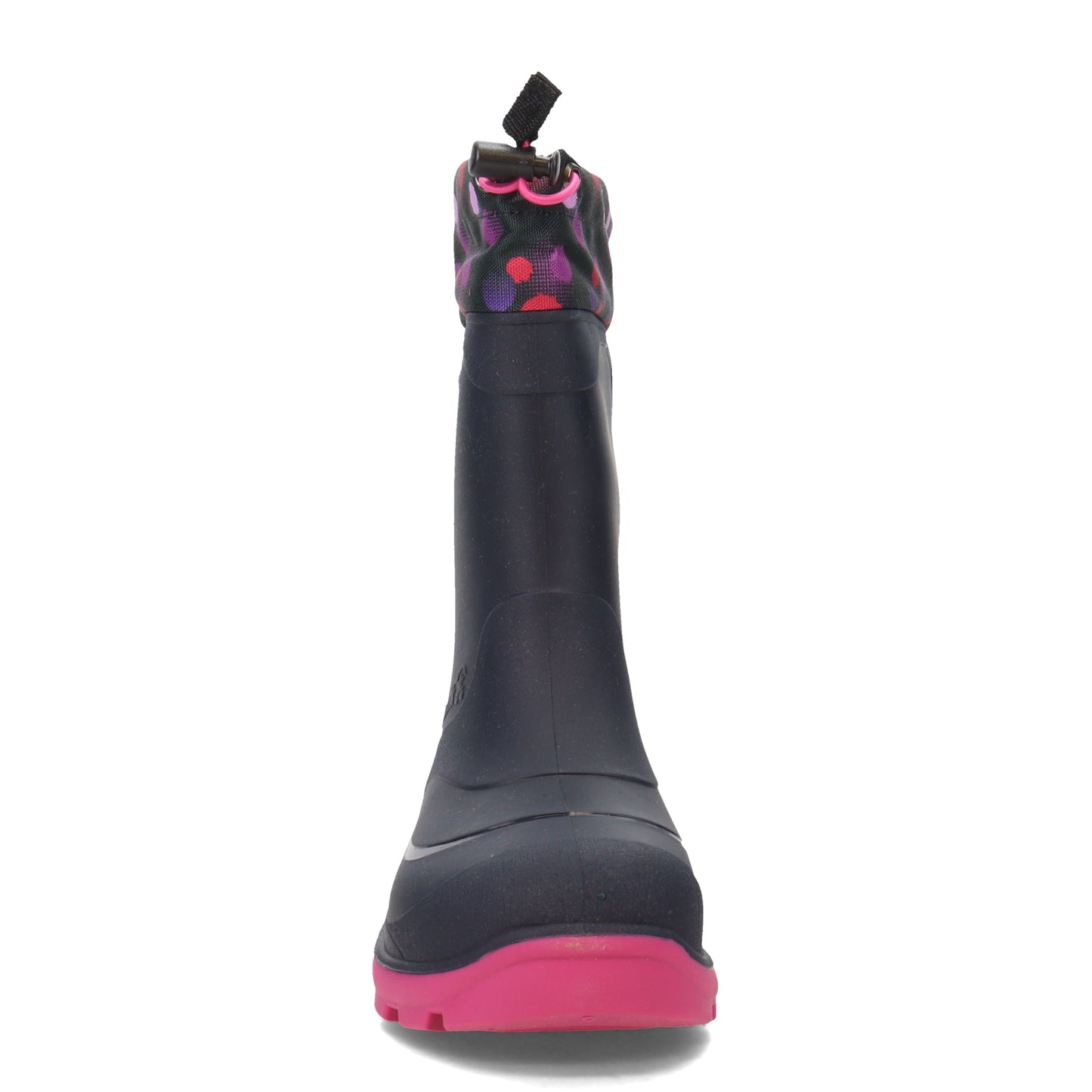 Peltz Shoes  Girl's Kamik Snowbuster 2 Snow Boot - Little Kid & Big Kid NAVY / PINK AK4192 NAM