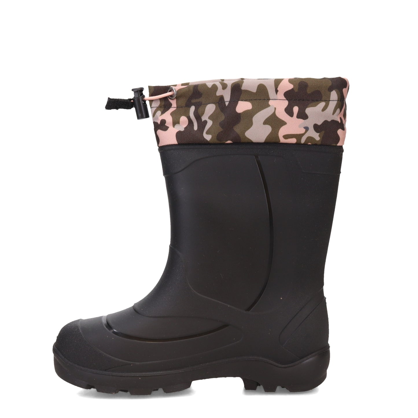 Peltz Shoes  Girl's Kamik Snowbuster 2 Snow Boot - Toddler & Little Kid Black / Pink Camo AK8212-LPC