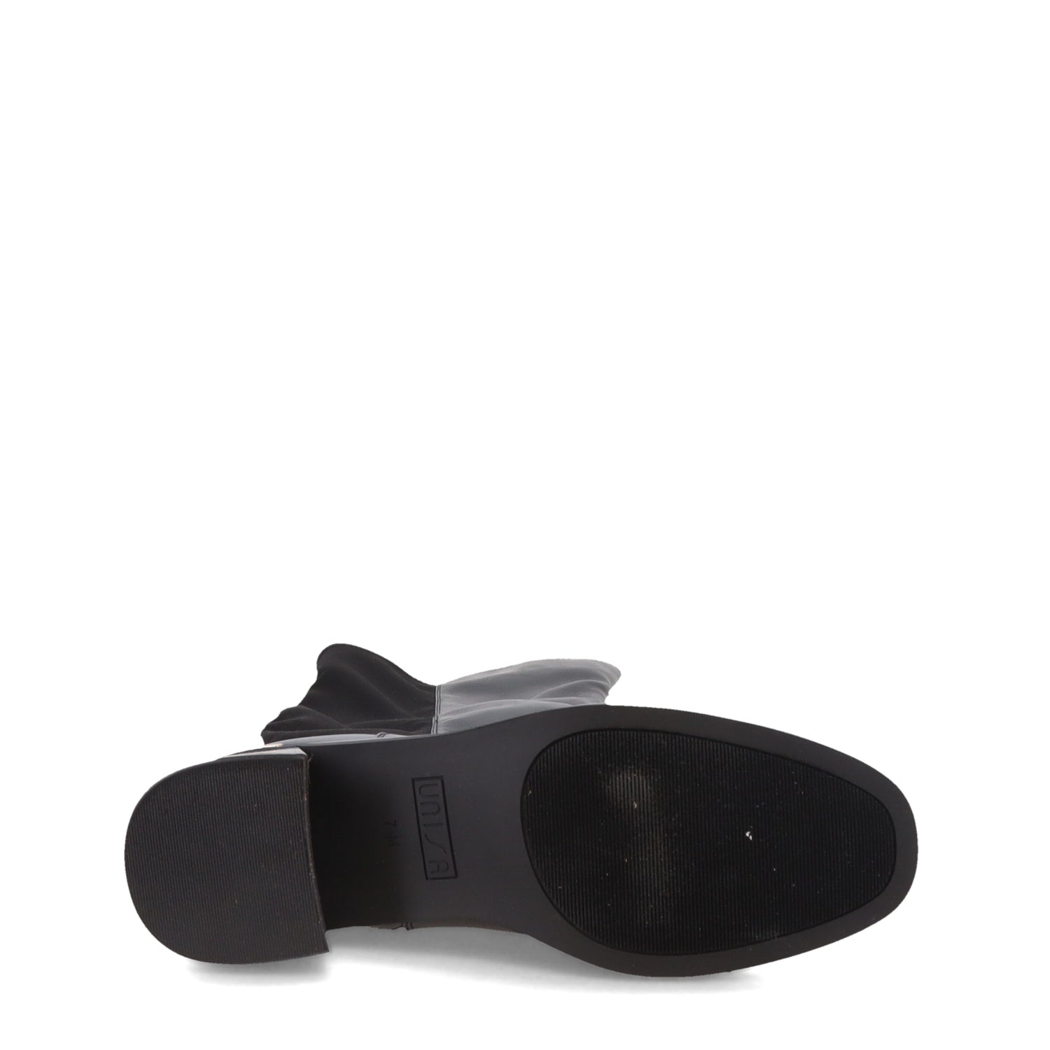 unisa black leather ankle boots