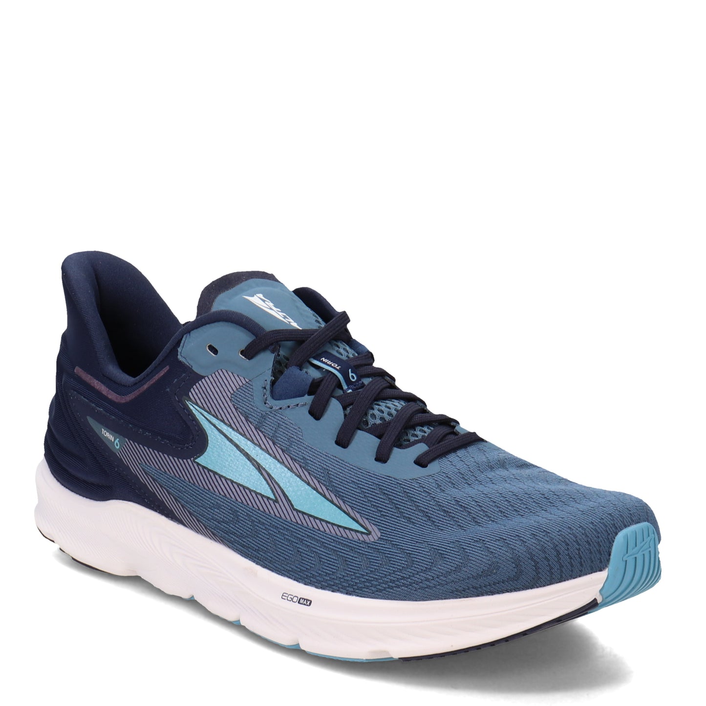 Peltz Shoes  Men's Altra Torin 6 Running Shoe MINERAL BLUE AL0A7R6T-419