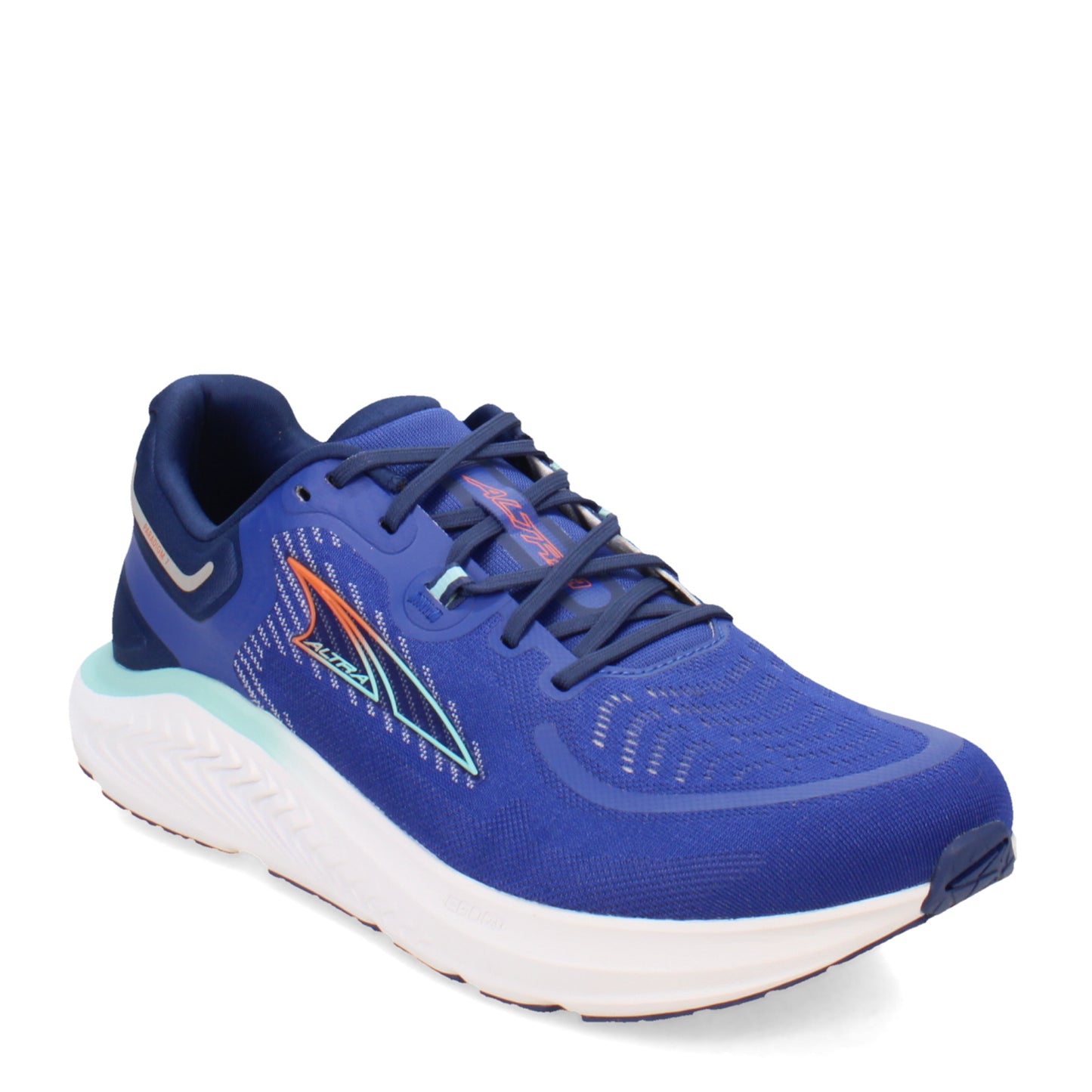 Peltz Shoes  Men's Altra Paradigm 7 Running Shoe - Wide Width BLUE AL0A82CE-440