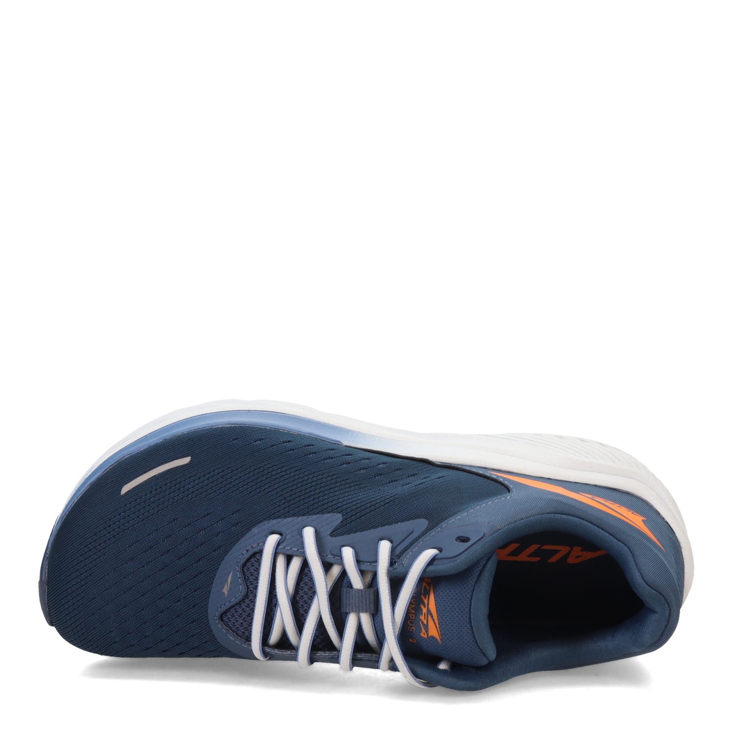 Peltz Shoes  Men's Altra VIA Olympus 2 Running Shoe Blue Orange AL0A85NA-445