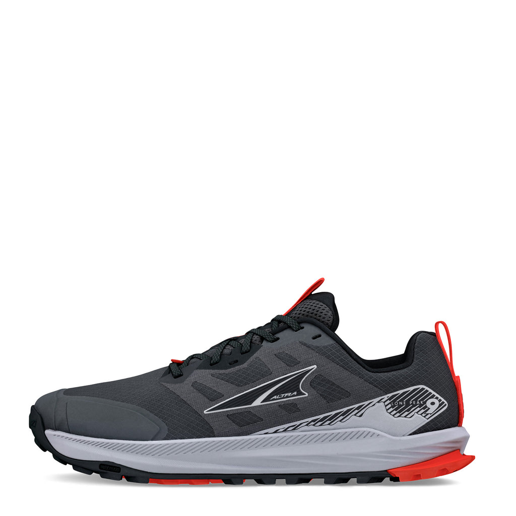 Men's Altra Lone Peak 9 Trail Running Shoe DARK SHADOW AL0A85PG-222
