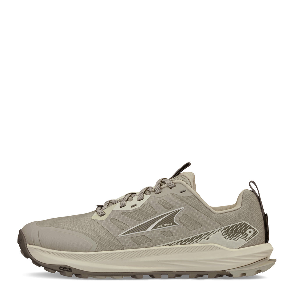 Women's Altra Lone Peak 9 Trail Running Shoe TAUPE AL0A85PR-923