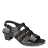 Peltz Shoes  Women's SAS Allegro Sandal BLACK ALLEGRO BLACK