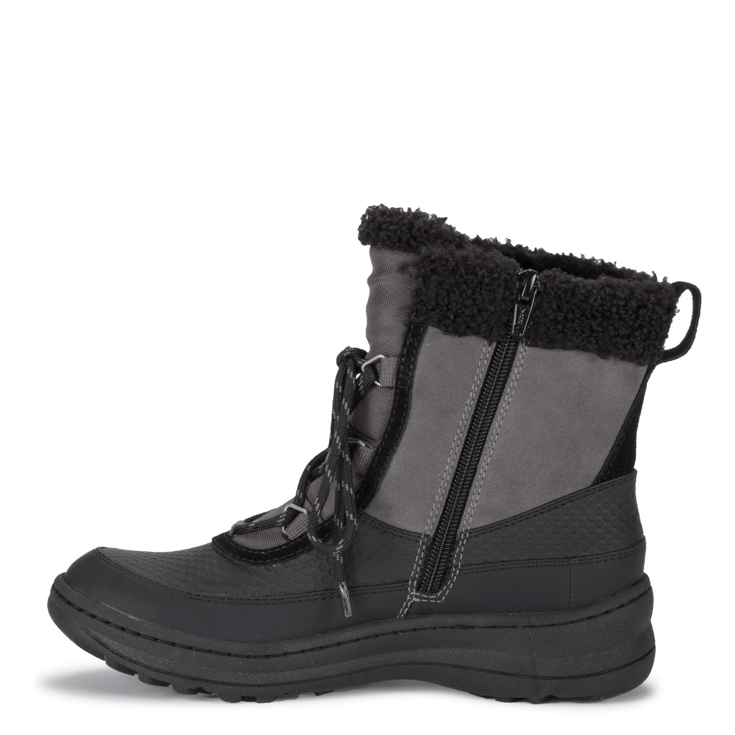 Peltz Shoes  Women's Baretraps Alta Boot Dark Grey/Black ALTA-GYBLK