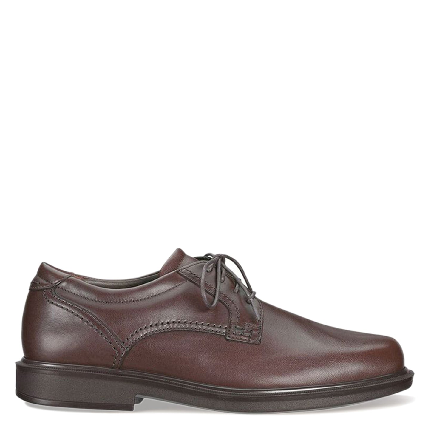 Peltz Shoes  Men's SAS Ambassador Oxford BROWN AMBASSADOR BR