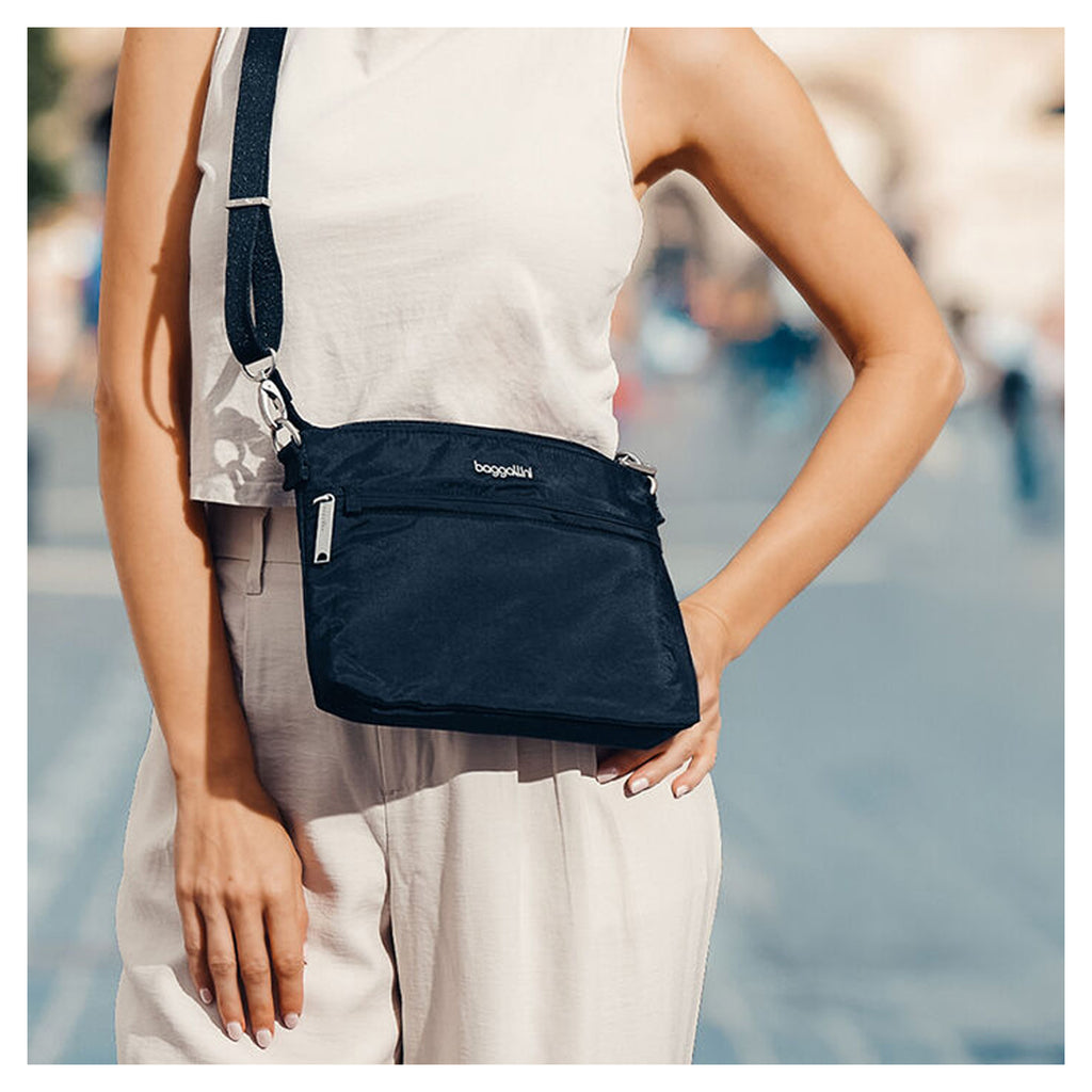 Baggallini, Securtex Anti-Theft Memento Crossbody Bag