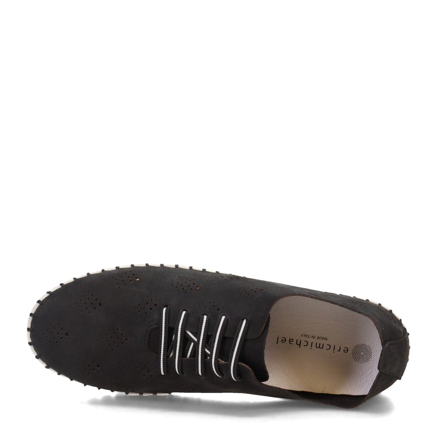 Peltz Shoes  Women's Eric Michael Annie Sneaker BLACK ANNIE-BLACK