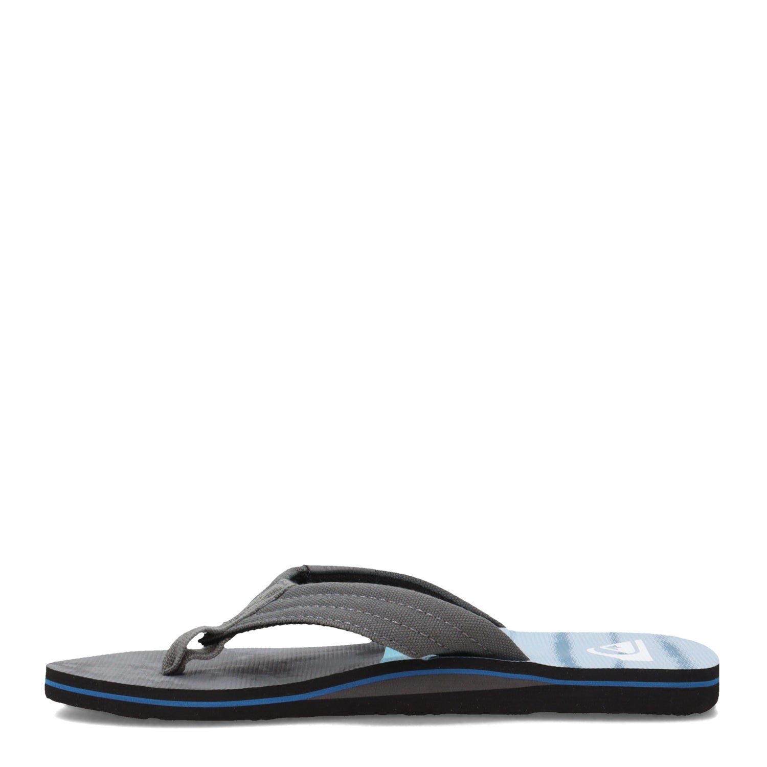 Peltz Shoes  Men's Quiksilver Molokai Layback Sandal BLACK MULTI AQYL101241-KVJ3