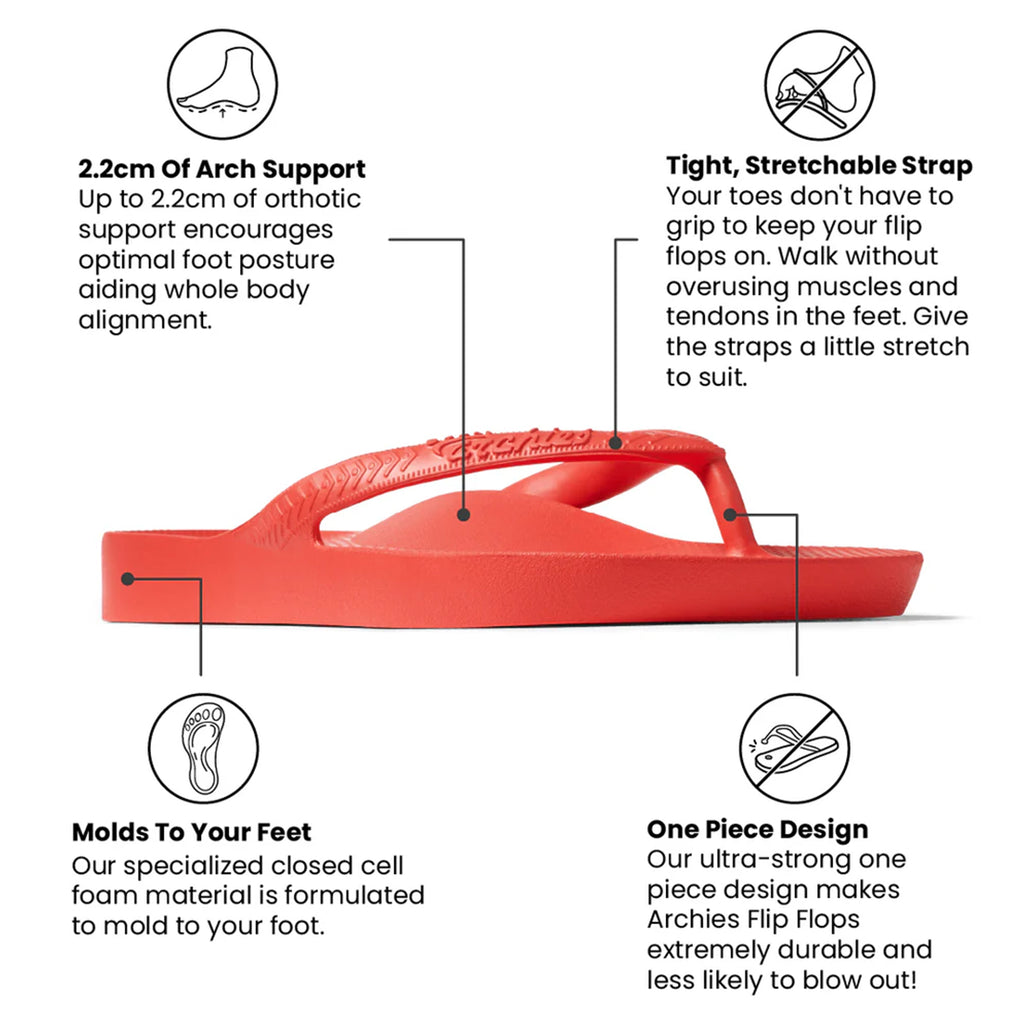Women's Archies, Arch Support Flip Flop