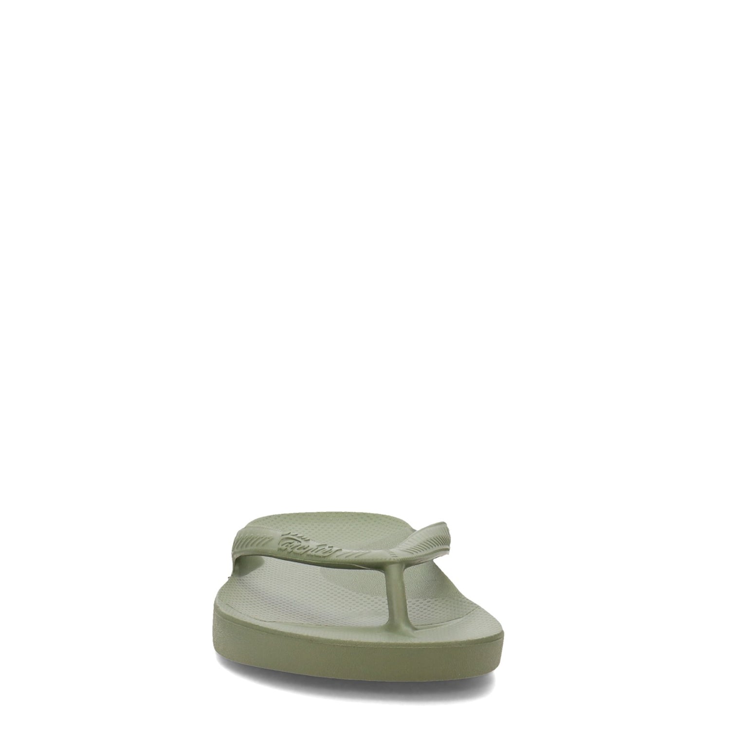 Peltz Shoes  Unisex Archies Arch Support Flip Flop KHAKI ARCHFLIP-KHAKI