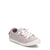 Peltz Shoes  Girl's Roxy Bayshore III Sneaker - Little Kid & Big Kid GREY HEATHER ARGS600091-GRH