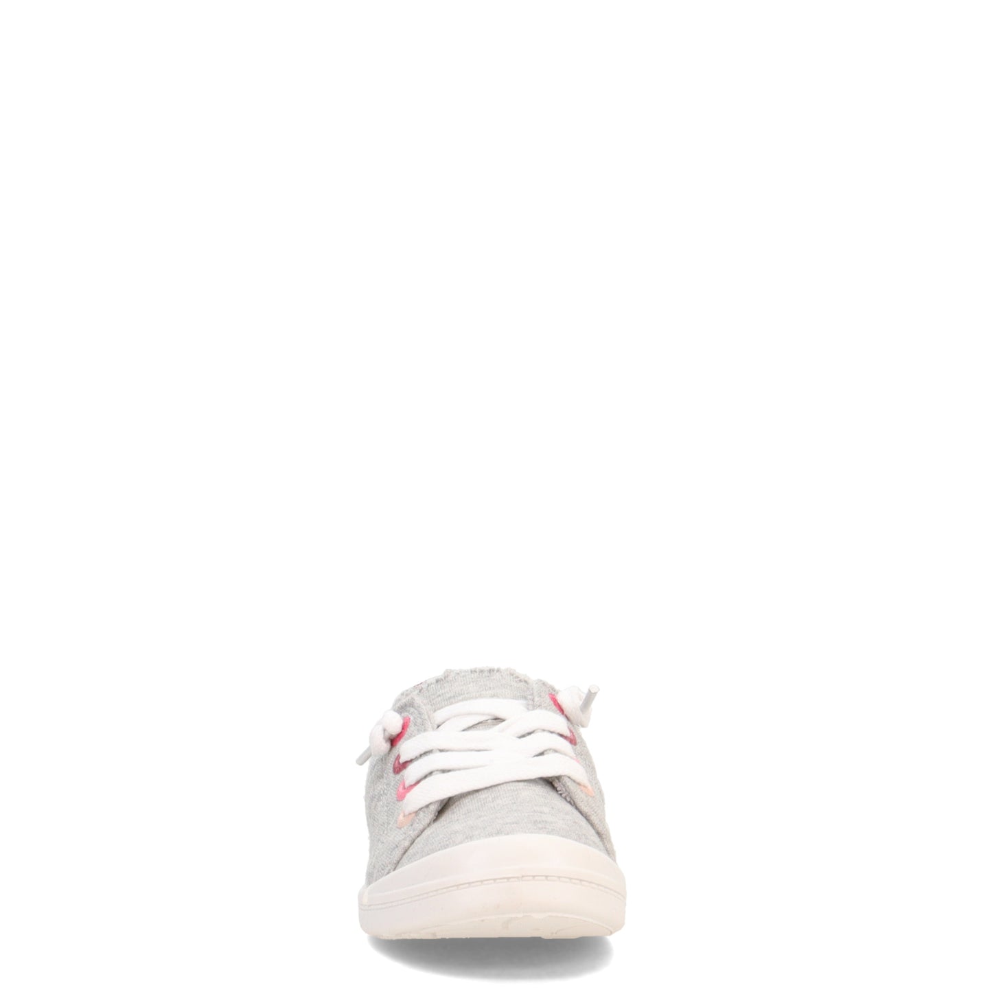 Peltz Shoes  Girl's Roxy Bayshore III Sneaker - Little Kid & Big Kid GREY HEATHER ARGS600091-GRH