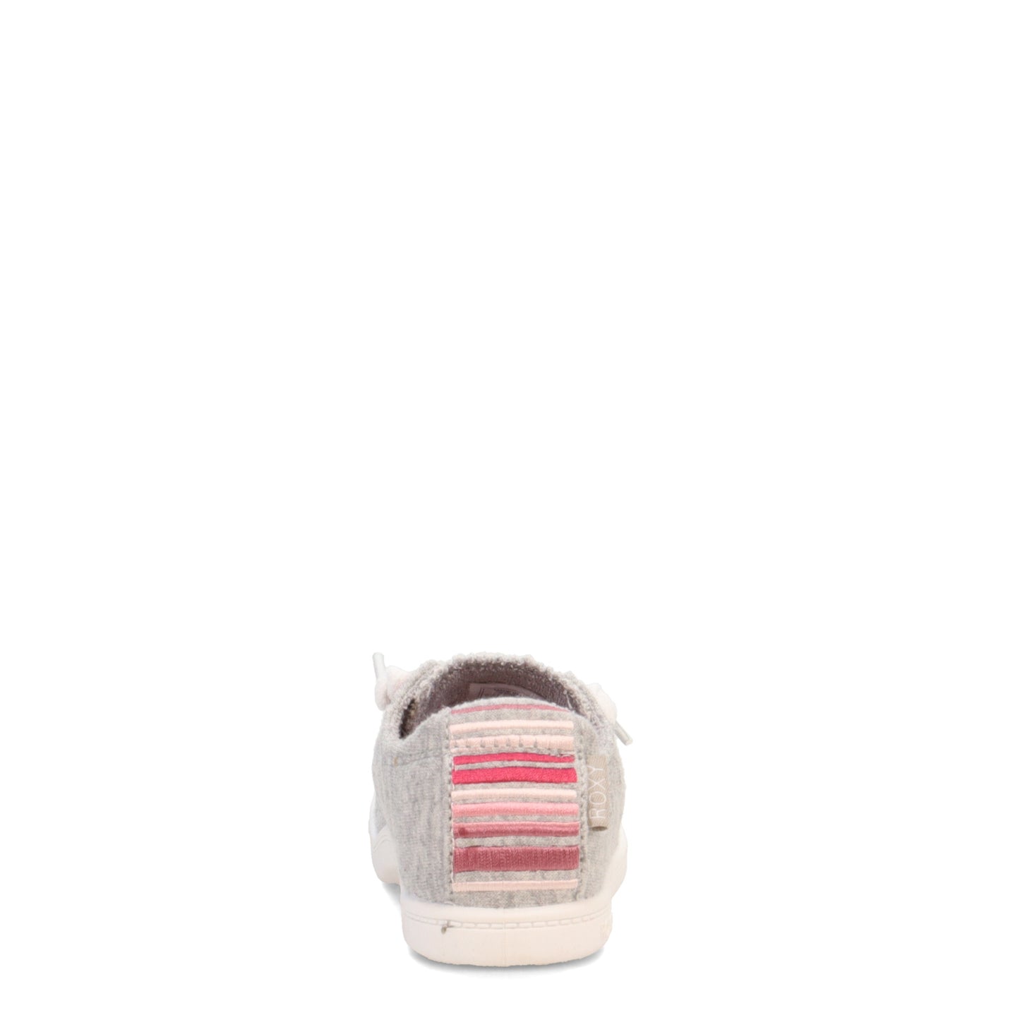 Peltz Shoes  Girl's Roxy Bayshore III Sneaker - Little Kid & Big Kid GREY HEATHER ARGS600091-GRH