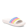 Peltz Shoes  Women's Roxy Slippy LX Sandal WHITE ARJL100977-TRW