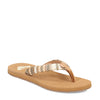 Peltz Shoes  Women's Roxy Porto Sandal FALL LEAF MULTI ARJL101092-FMU