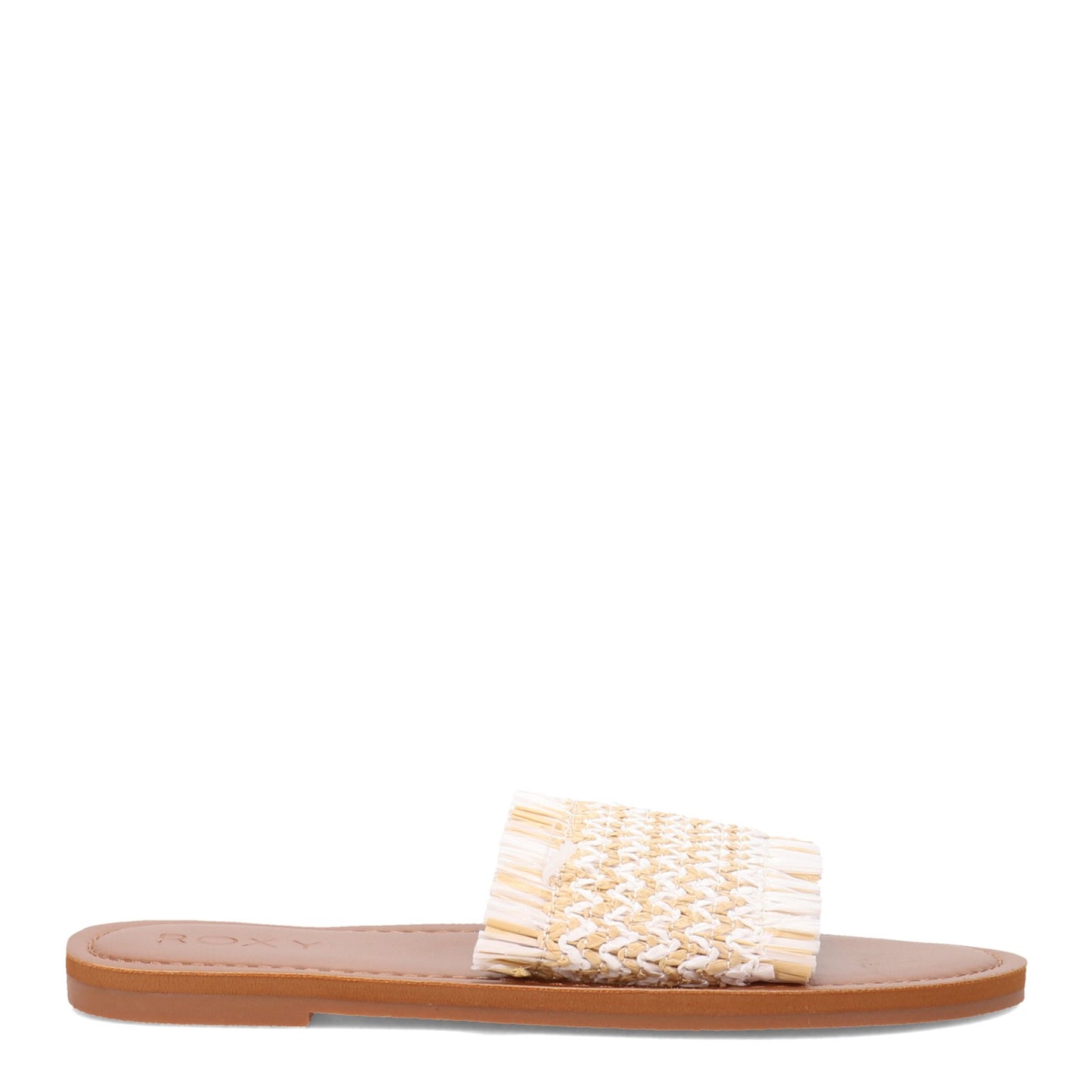 Peltz Shoes  Women's Roxy Kaia Slim Sandal WHITE ARJL200815-WEW