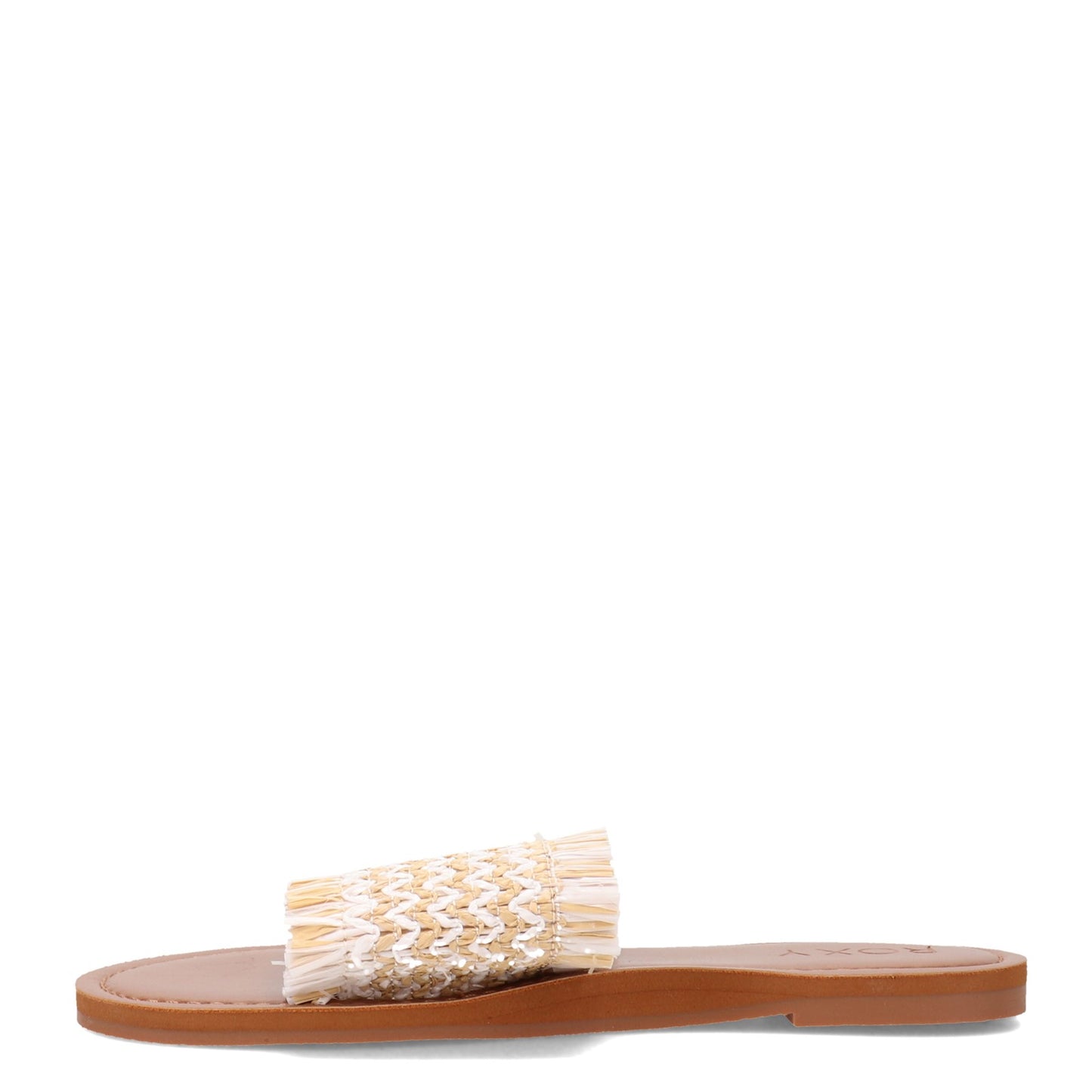 Peltz Shoes  Women's Roxy Kaia Slim Sandal WHITE ARJL200815-WEW