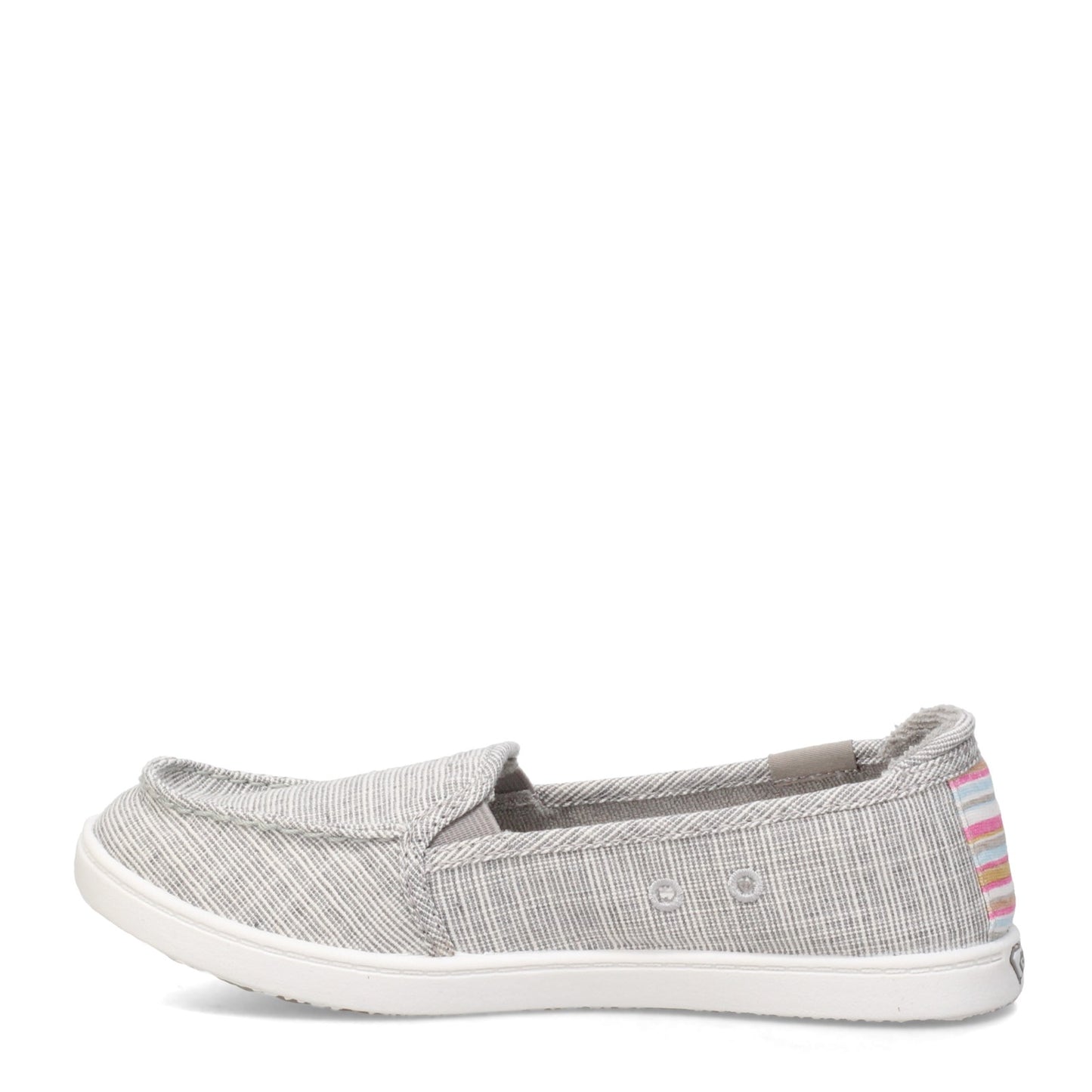 Peltz Shoes  Women's Roxy Minnow VII Slip-On GREY ARJS600472-CO5