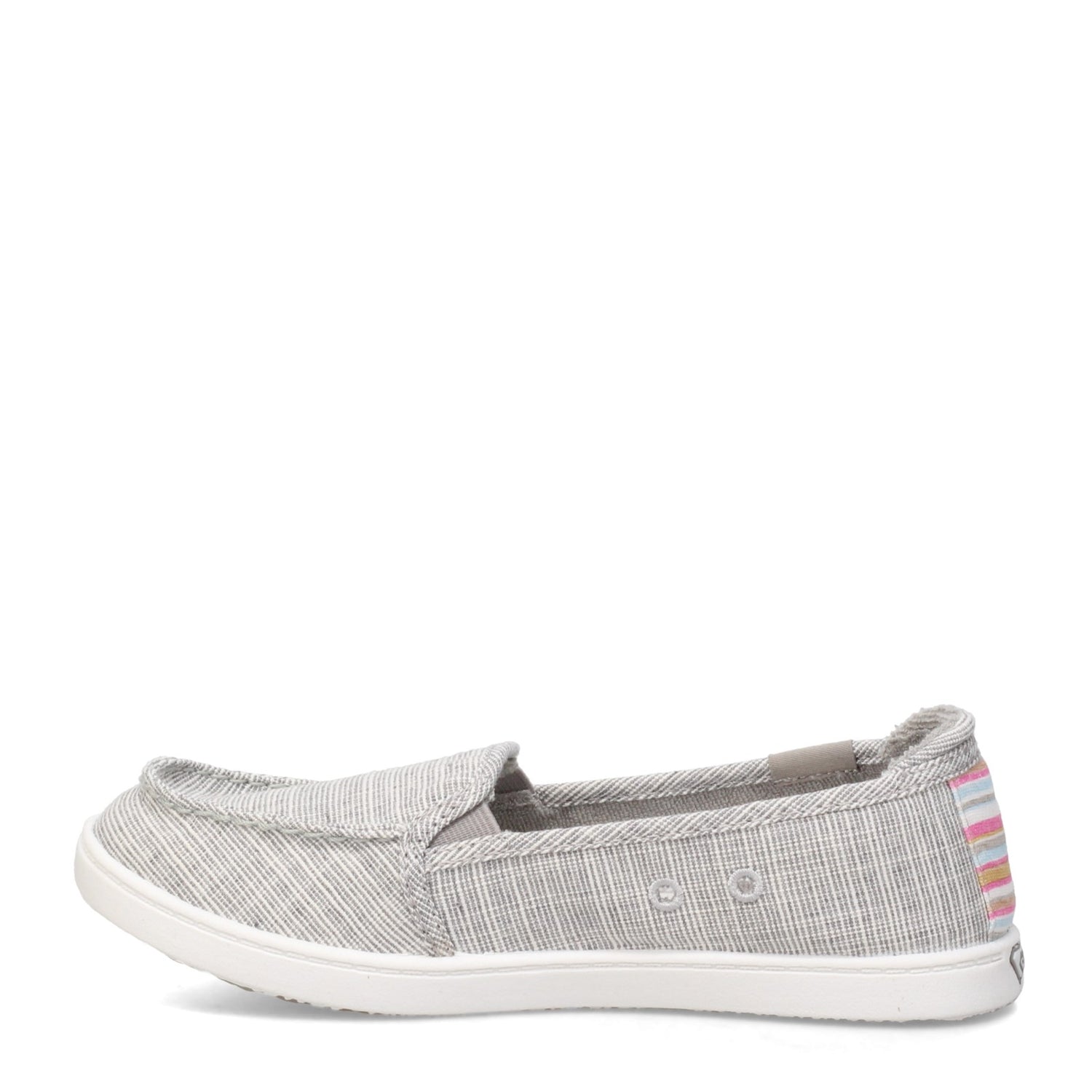 Peltz Shoes  Women's Roxy Minnow VII Slip-On GREY ARJS600472-CO5