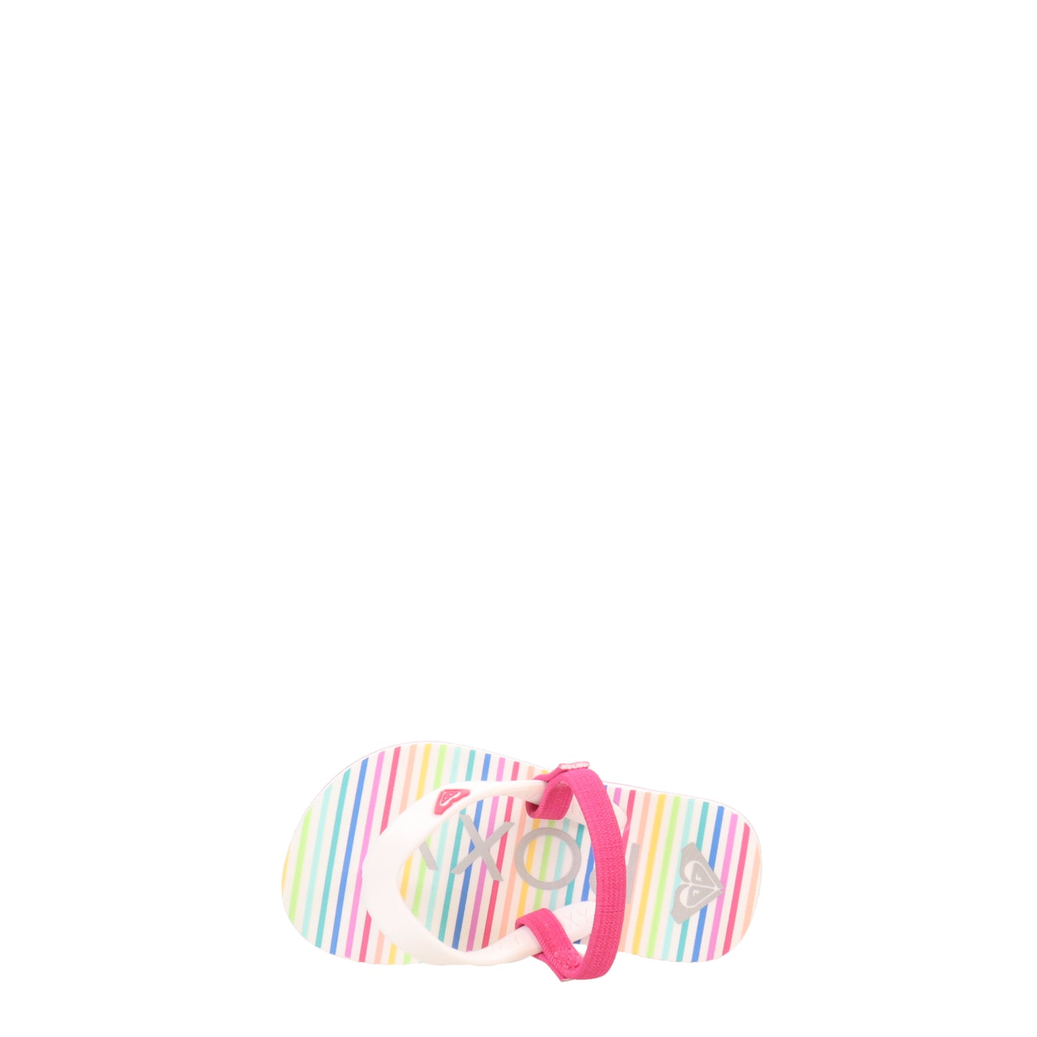 Peltz Shoes  Girl's Roxy Tahiti VII Sandal - Toddler WHITE AROL100005-WPQ