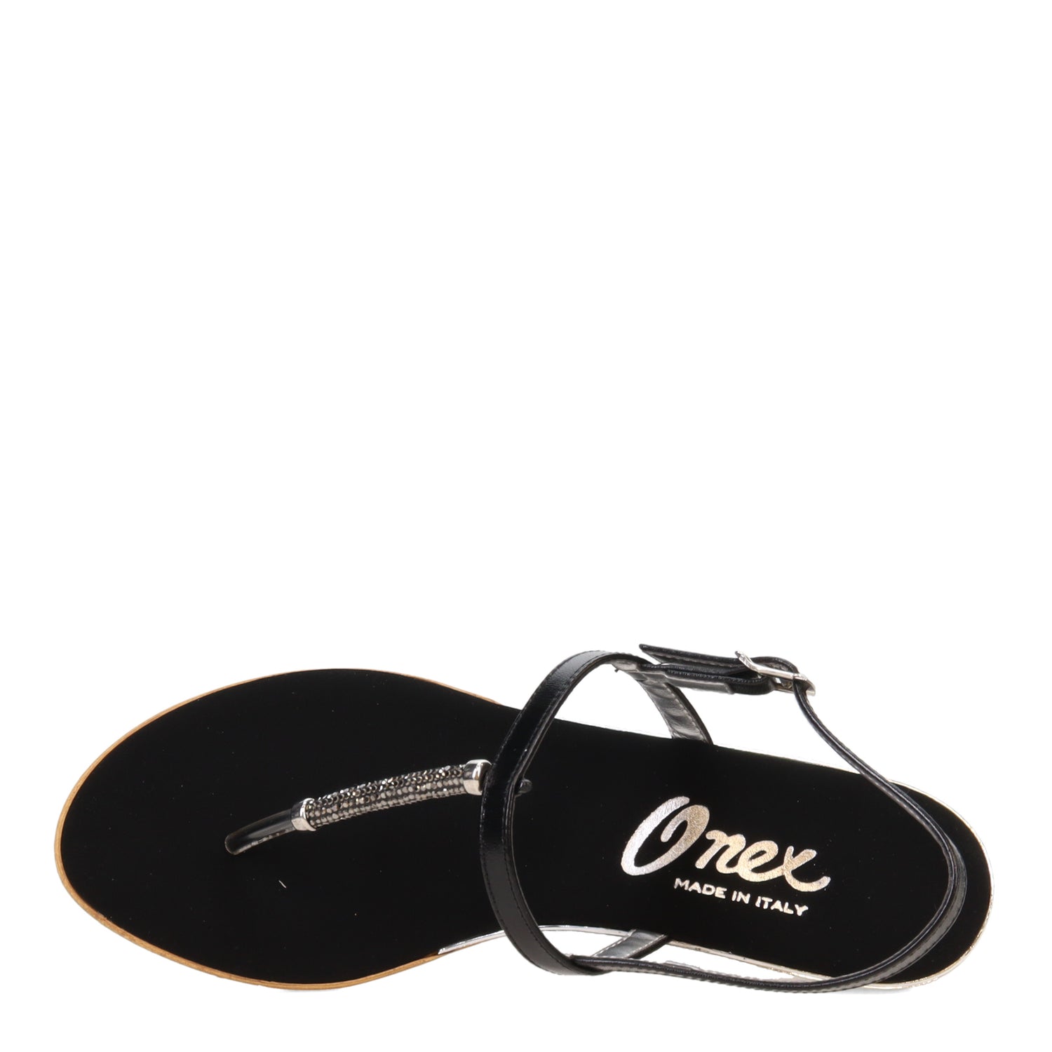 Peltz Shoes  Women's Onex Ava Sandal BLACK AVA-BLK