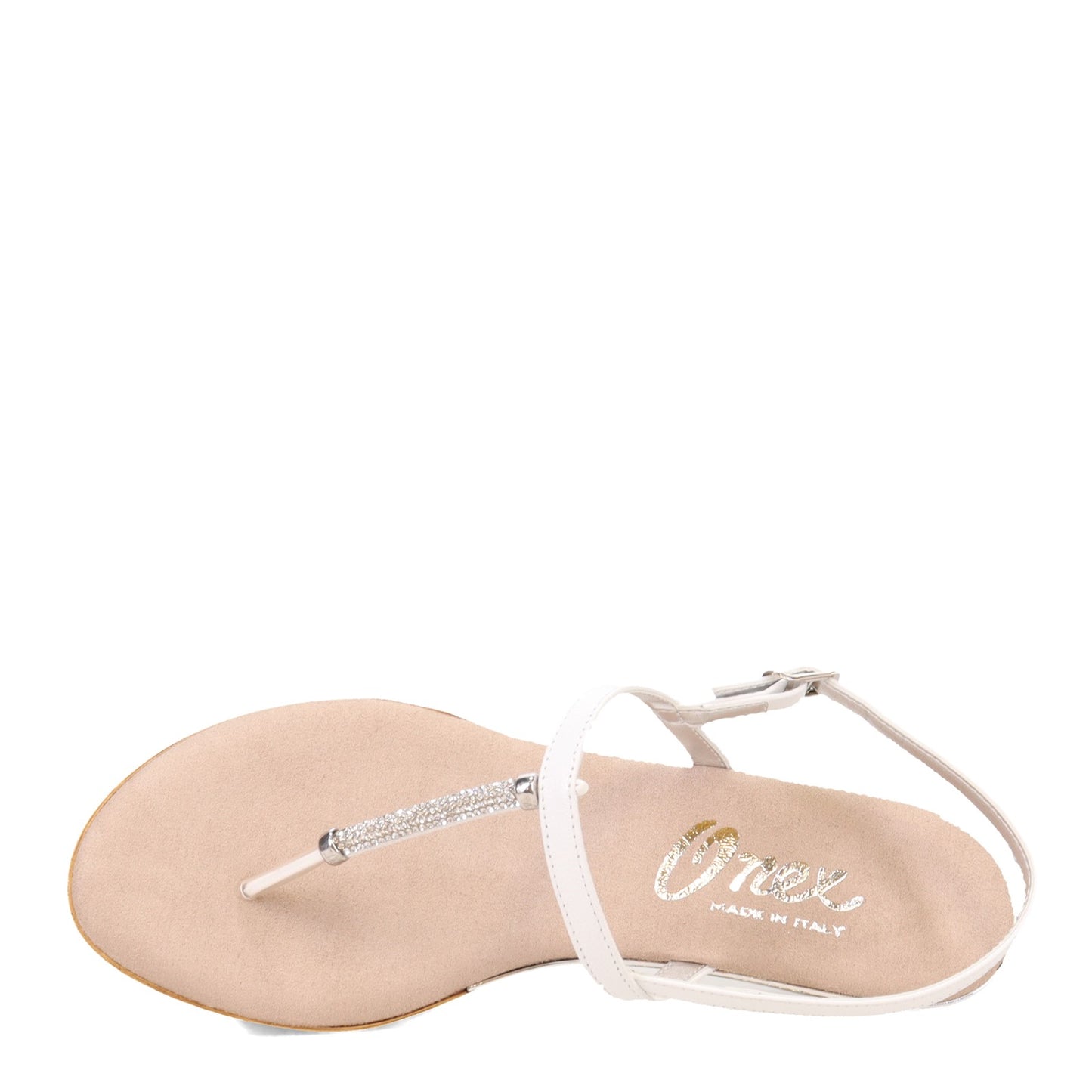 Peltz Shoes  Women's Onex Ava Sandal WHITE AVA-WHITE